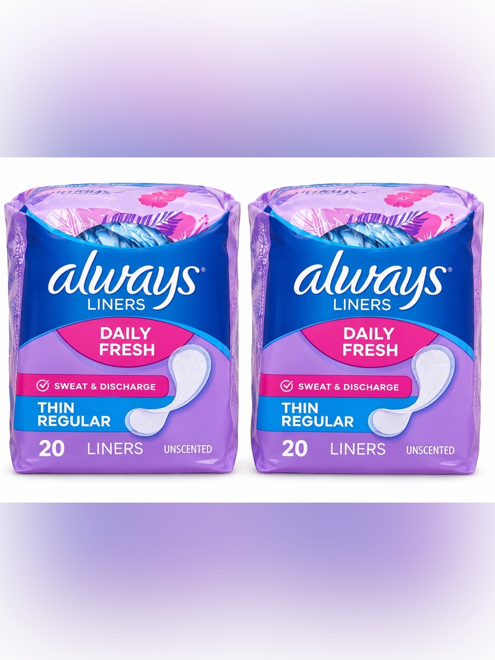 Always Panty Liners 40 ct